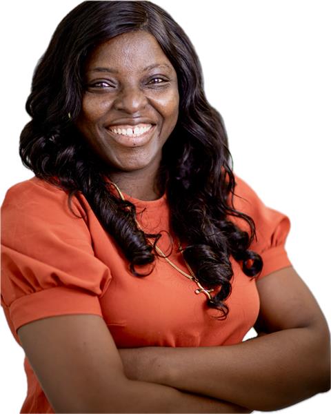 Portrait of Eniola, Executive Director